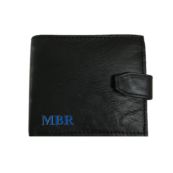 image 1 of MEN'S Personalised Leather Wallet