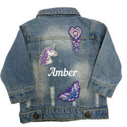 Children's Personalised Denim Jacket - 4