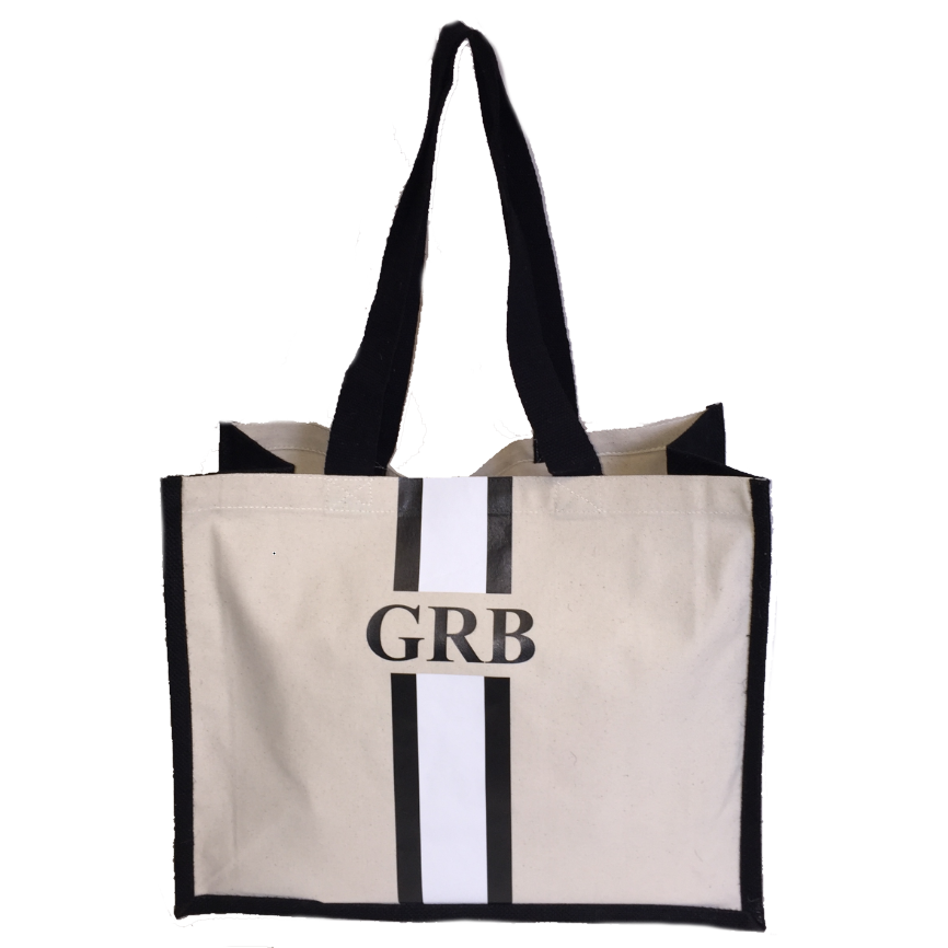Naanle Custom Photo Tote Bag - Personalized Canvas Shopper With Inner Pouch, 15.7x19.7 Inches