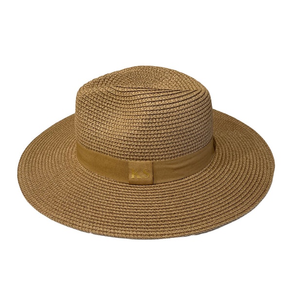 Personalised Trilby Hat - Tan