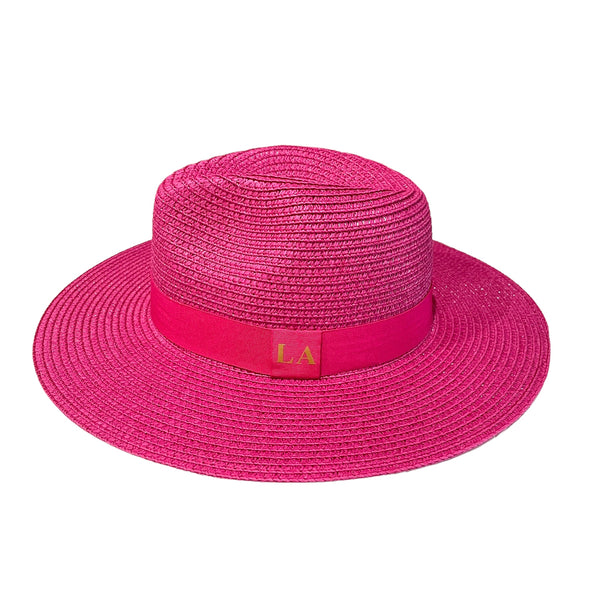 Personalised Trilby Hat - Fuchsia