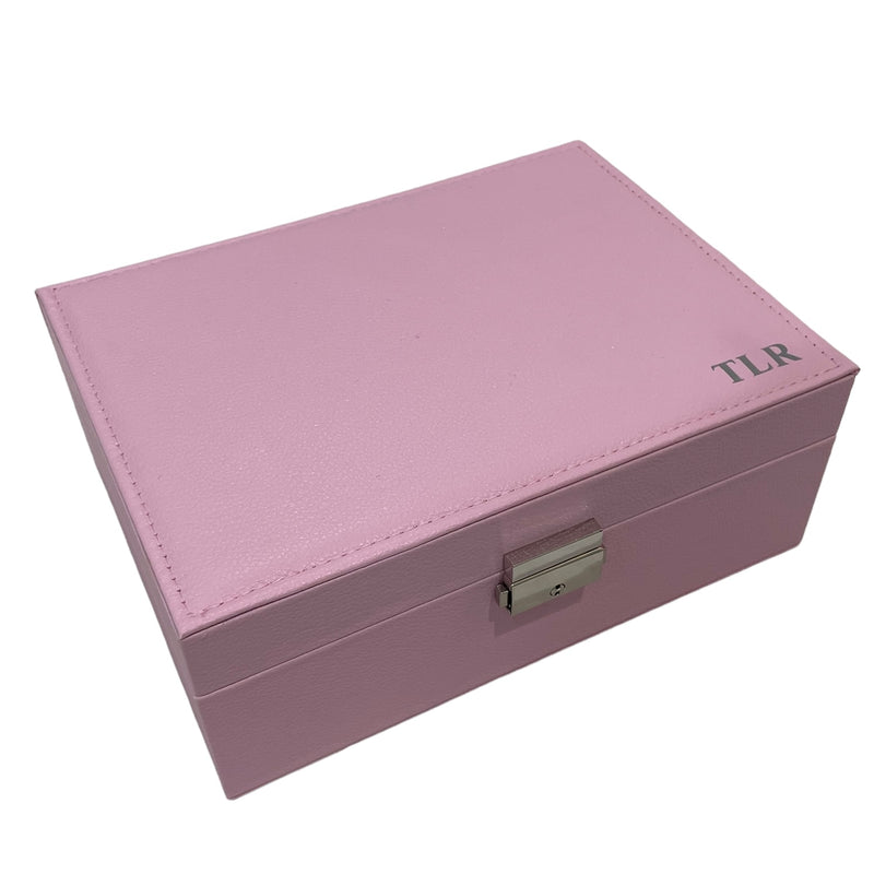 Large Personalised Jewellery Box - Pink