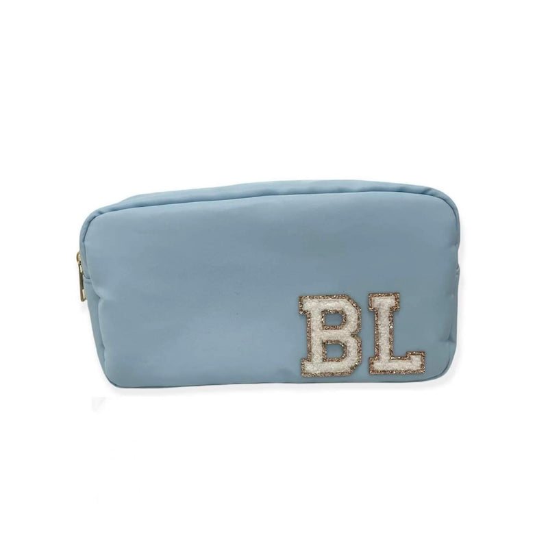 Baby Blue Small Pouch - 2 patches