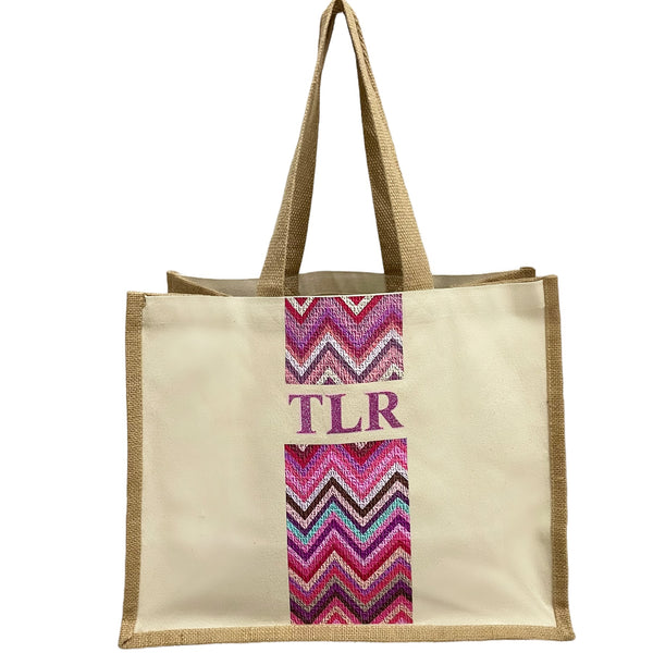 ELLE Personalised Canvas Bag - Large