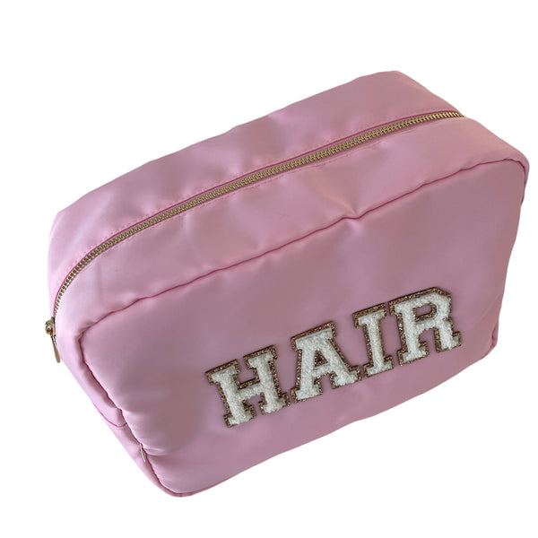 Baby Pink Large Pouch - HAIR