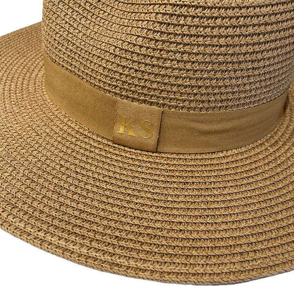 Personalised Trilby Hat - Tan
