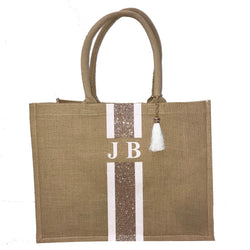 image 1 of GLITTER Personalised Tote Bag  - Large